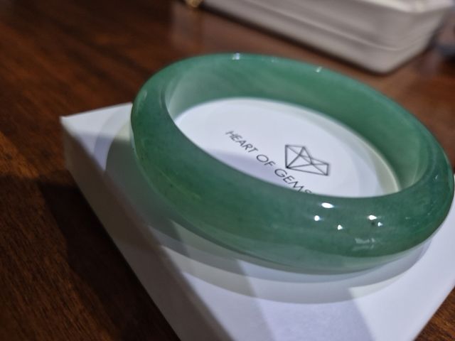 Bracciale Giada Verde - Heart of Gemstone