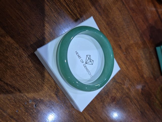 Bracciale Giada Verde - Heart of Gemstone