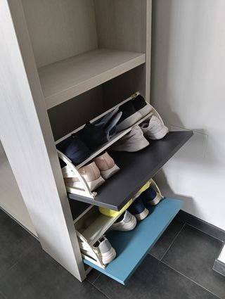 Armario ropero estanteria zapatero mesita cabecero