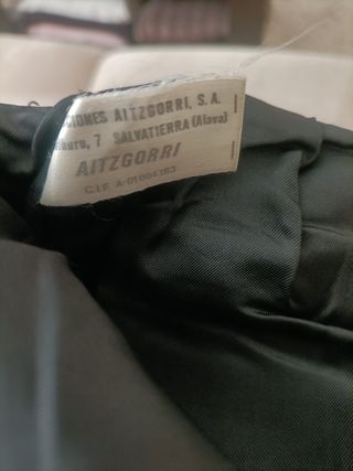 Pantalón piel - Negro