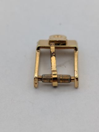 vintage Omega Hebilla Original chapada en oro 8 mm
