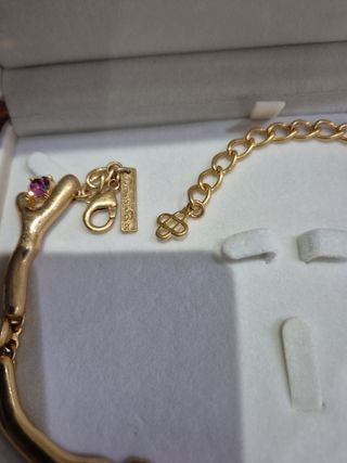 Collana Oscar de la Renta oro rosa