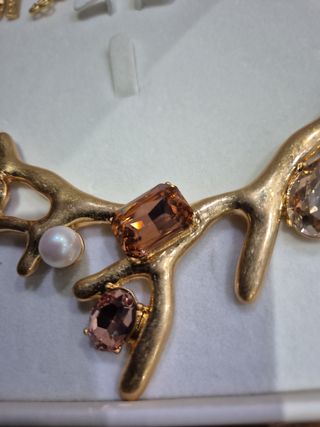 Collana Oscar de la Renta oro rosa