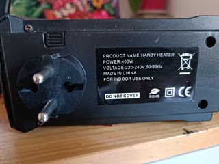 Calefactor portátil 400w