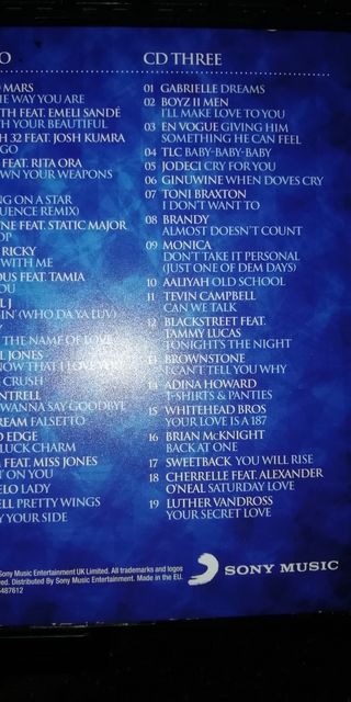 Triple cd CHILLED R&B