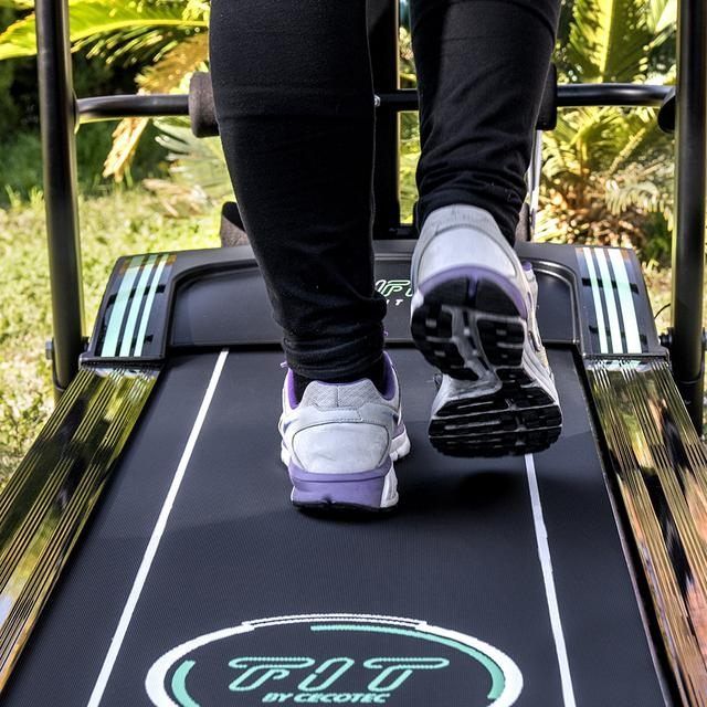 Cinta de correr eléctrica plegable con accesorios