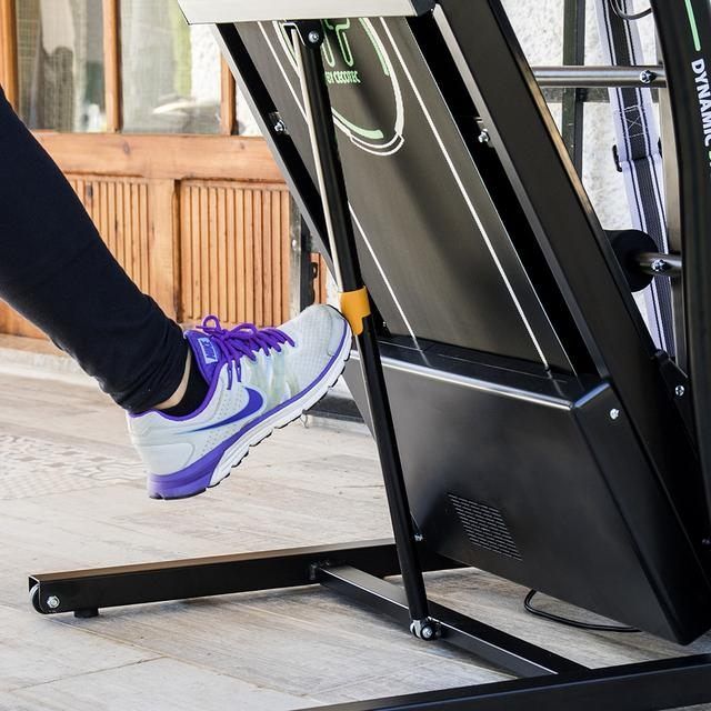 Cinta de correr eléctrica plegable con accesorios