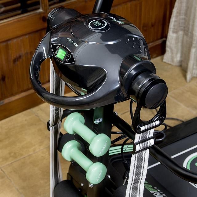 Cinta de correr eléctrica plegable con accesorios