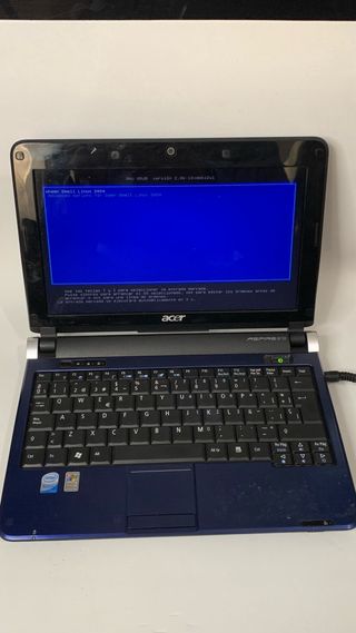 Acer Aspire One D150- Portátil Retro Azul