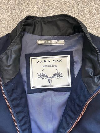 Chaqueta Zara azul