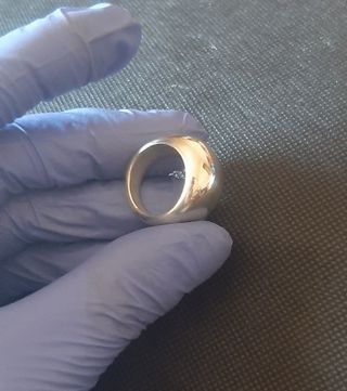 Anillo plata de 925.