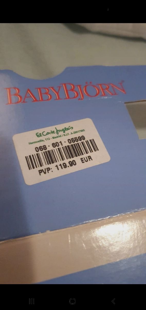 Mochila portabebés Miracle de BabyBjorn