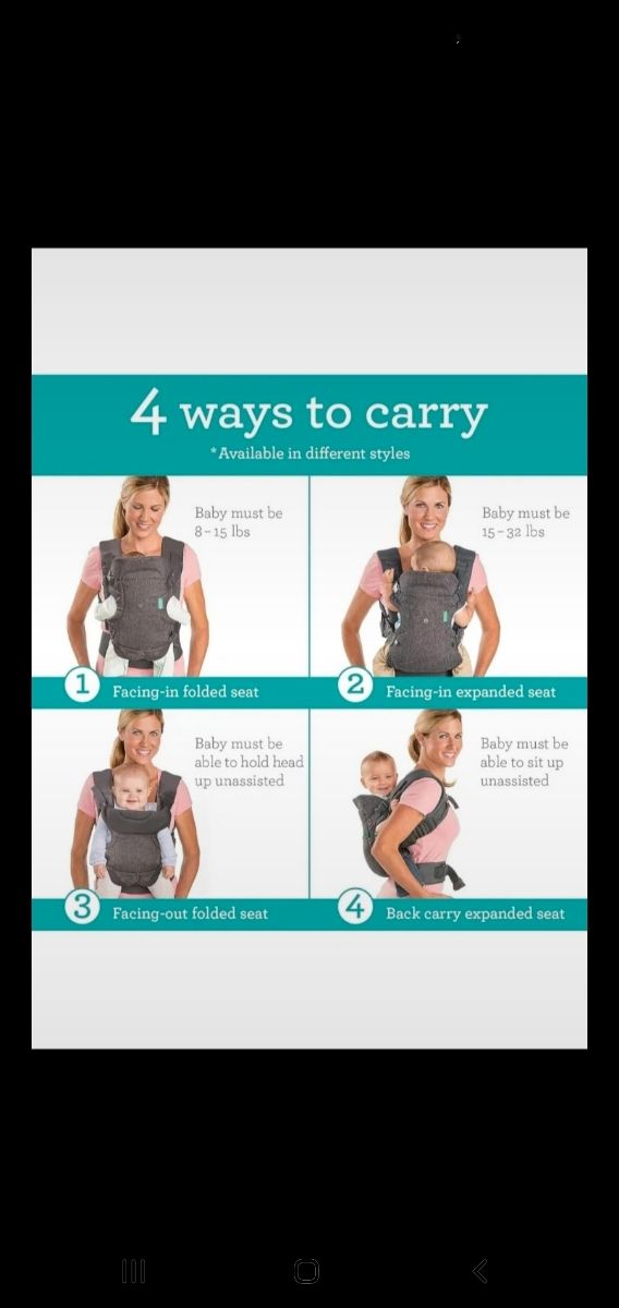 Mochila portabebe Infantino