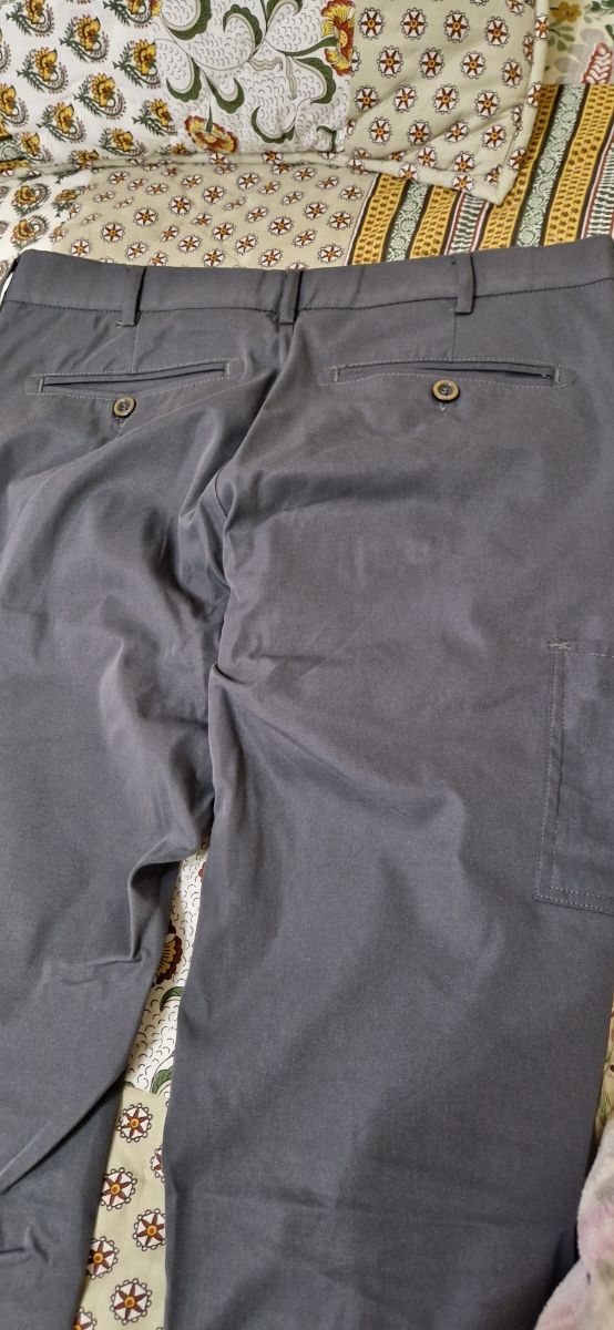 2 pares de Pantalones Grises para Trabajo