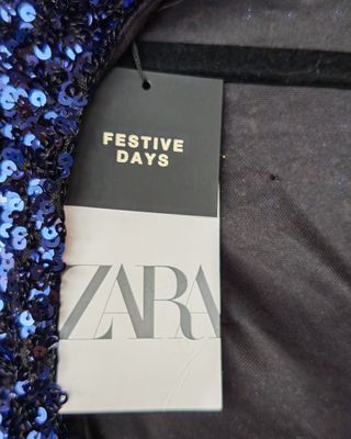 Vestido fiesta ceremonia lentejuelas.S.