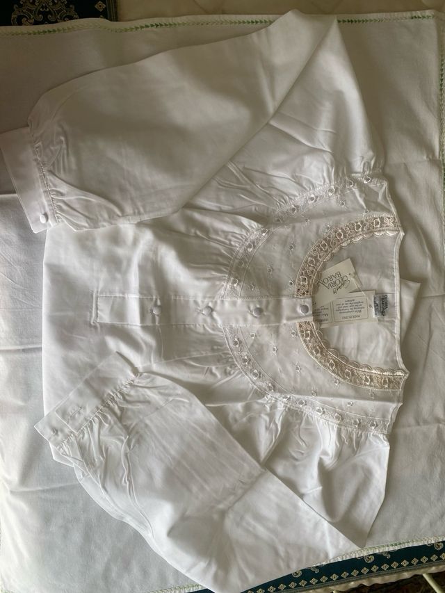 Camicia notte Gloria Baroni tg 7