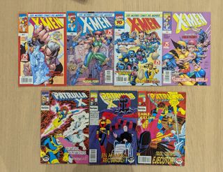 Lote comics Patrulla-X y X-Men