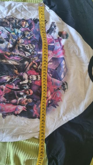 Camiseta Fortnite - Blanco y Negro