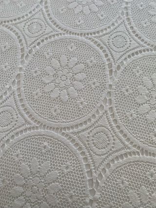 Copriletto pizzo bianco