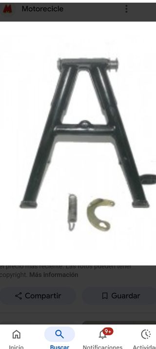 Caballete central Yamaha SR 250