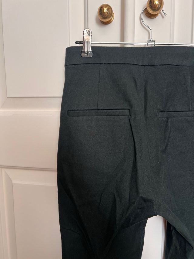 Pantalones Mango negros -talla 34