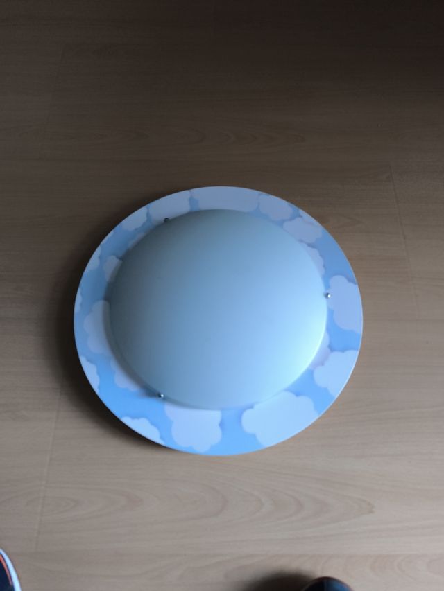 Lámpara infantil nubes