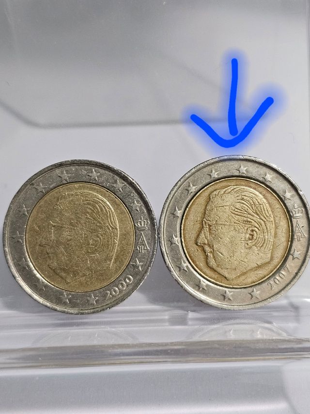 Moneda de 2 euros belgica