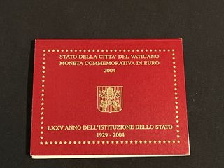 Moneda conmemorativa de 2€ VATICANO 2004