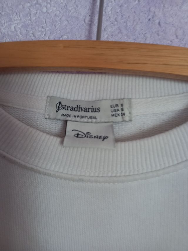 Sudadera Mickey Mouse blanca T S