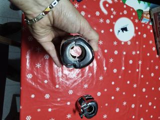 Blocchetti cromati per comandi manubrio