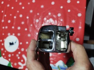 Blocchetti cromati per comandi manubrio