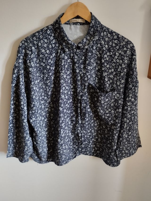 Blusa Pull&Bear azul - M