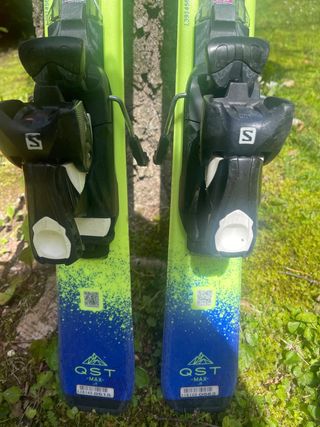 Esquís Salomon + Bastones Rossignol niñ@s