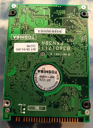 Disco Duro Vintage 2,5" /  2,1Gb  / IDE