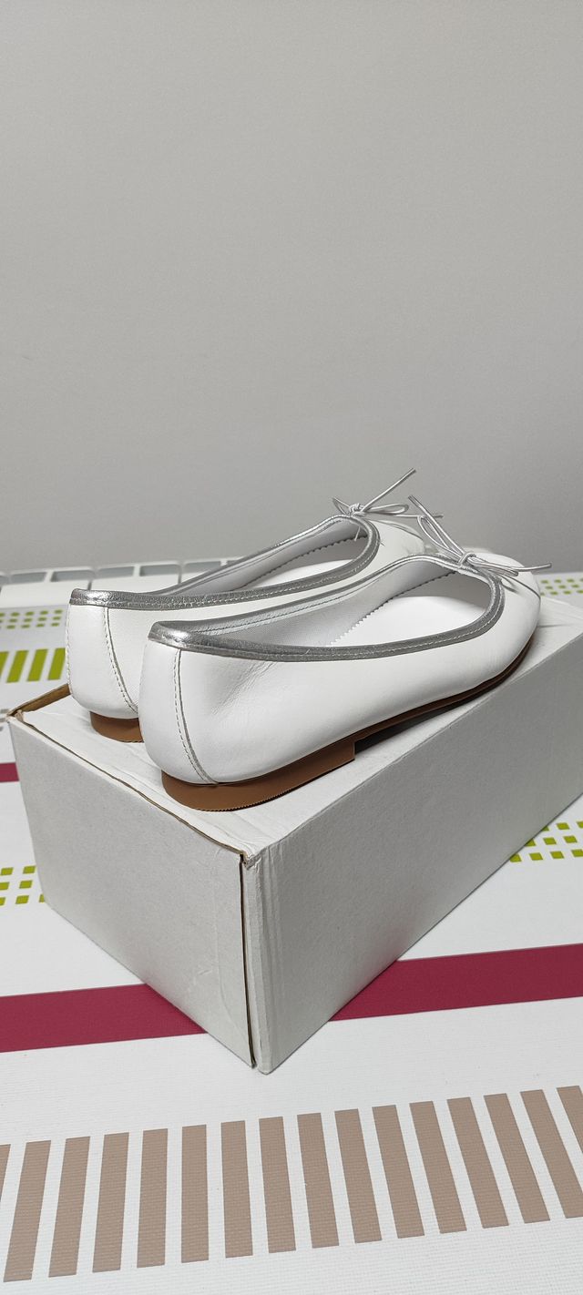 Manoletinas parisinas comunion niña talla 33 nueva