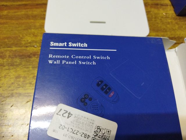 Interruptor de pared remoto