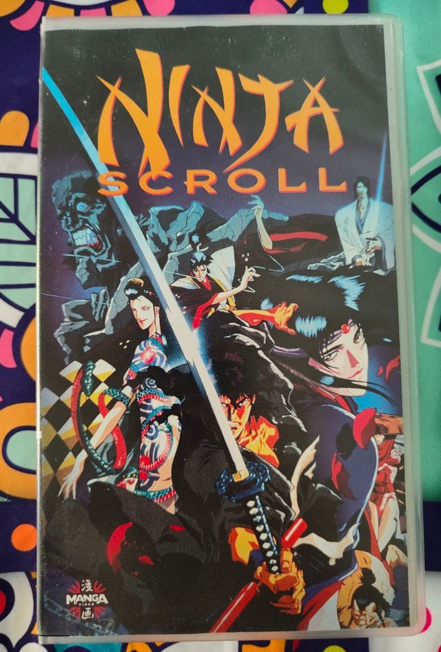 Ninja Scroll VHS - Acción Anime