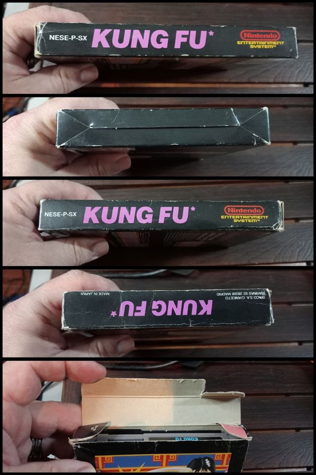 Kung-Fu Master Nintendo NES PAL España - CIB