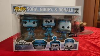 Funko Pop! Kingdom Hearts Sora, Goofy & Donald
