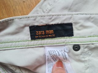 Pantalón chino hombre zara