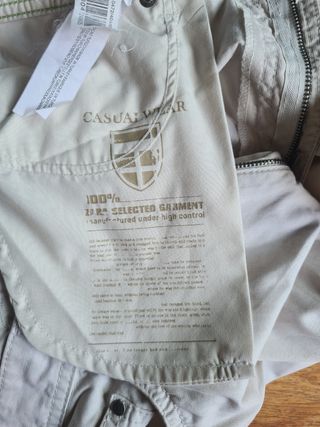 Pantalón chino hombre zara