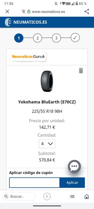 Neumáticos Yokohama