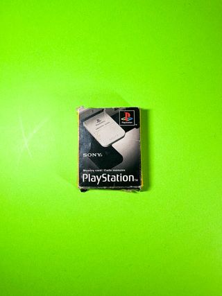 Memory card PS1 con scatola 