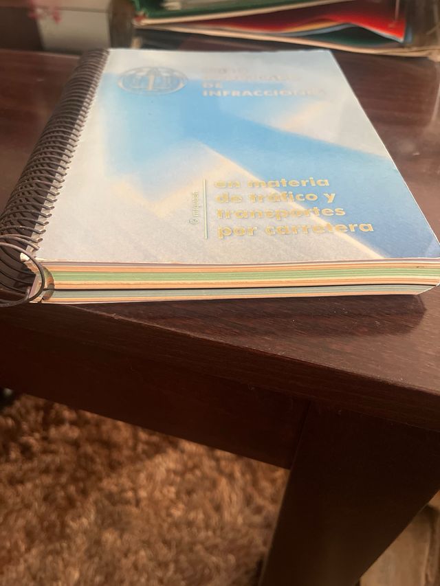 Libro codificado infracciones