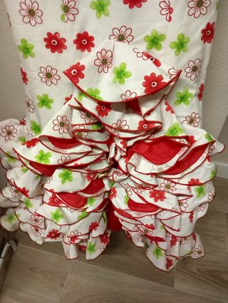  3 Vestidos flamenca multicolor