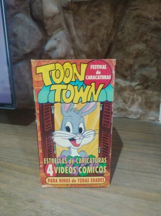 VHS infantiles ToonTown - 4 cintas