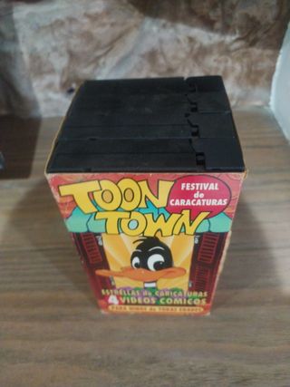 VHS infantiles ToonTown - 4 cintas