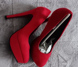 Zapatos rojos Lady - Tacones