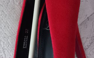 Zapatos rojos Lady - Tacones