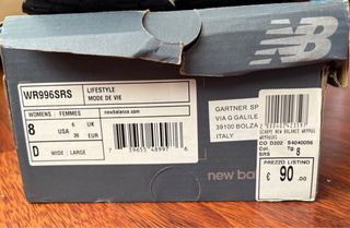 New Balance 574 originali metalliche